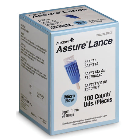 ARKRAY ASSURE® LANCE SAFETY LANCETS - 980128