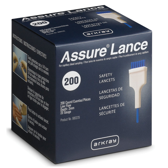 ARKRAY ASSURE® LANCE LOW FLOW LANCETS - 980225