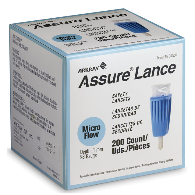 ARKRAY ASSURE® LANCE SAFETY LANCETS - 980228