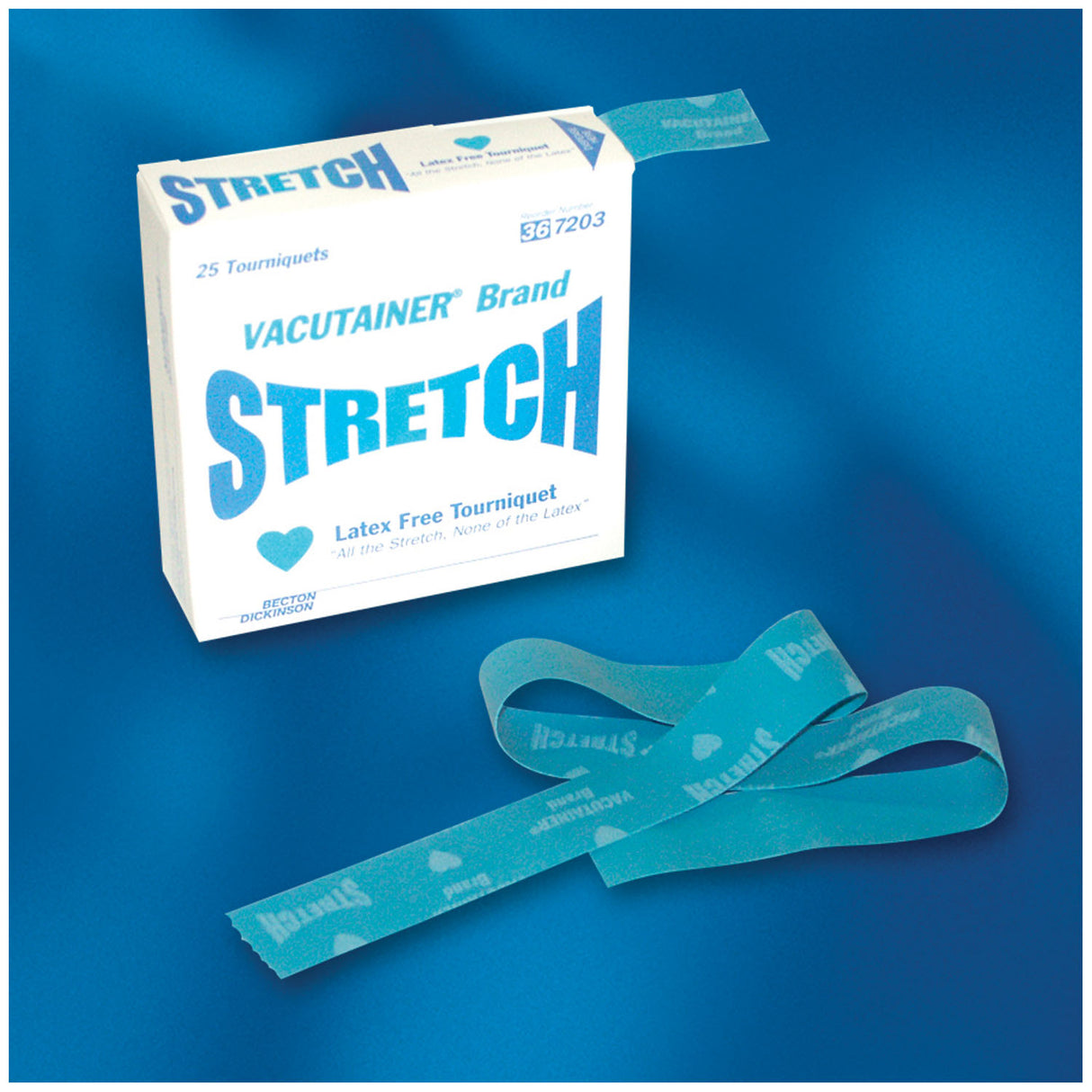 BD VACUTAINER® STRETCH LATEX-FREE TOURNIQUETS - 367203