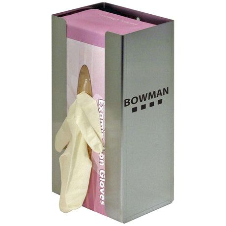 MARKETLAB BOWMAN STAINLESS STEEL GLOVE DISPENSER - GS-004