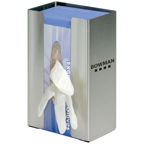 MARKETLAB BOWMAN STAINLESS STEEL GLOVE DISPENSER - GS-073