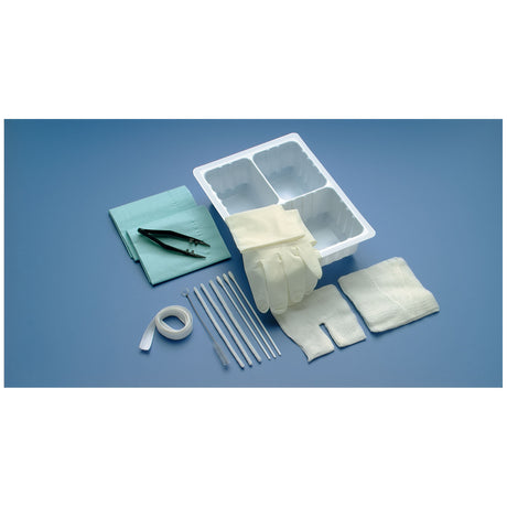 BUSSE TRACHEOSTOMY CARE SET WITH FORCEPS - 703