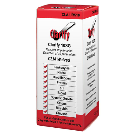 CLARITY DIAGNOSTICS URINALYSIS - CLA-URS10