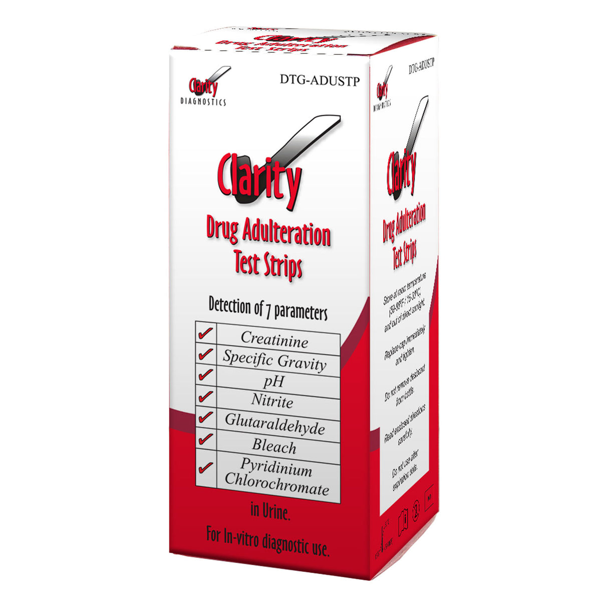 CLARITY DIAGNOSTICS DRUGS OF ABUSE - DTG-ADUSTP