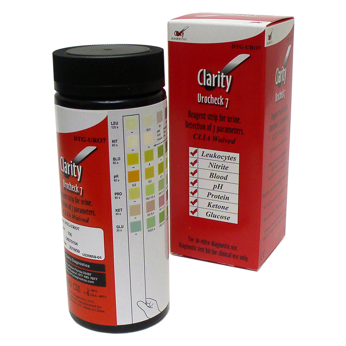 CLARITY DIAGNOSTICS URINALYSIS - DTG-URO7