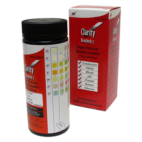 CLARITY DIAGNOSTICS URINALYSIS - DTG-URO7