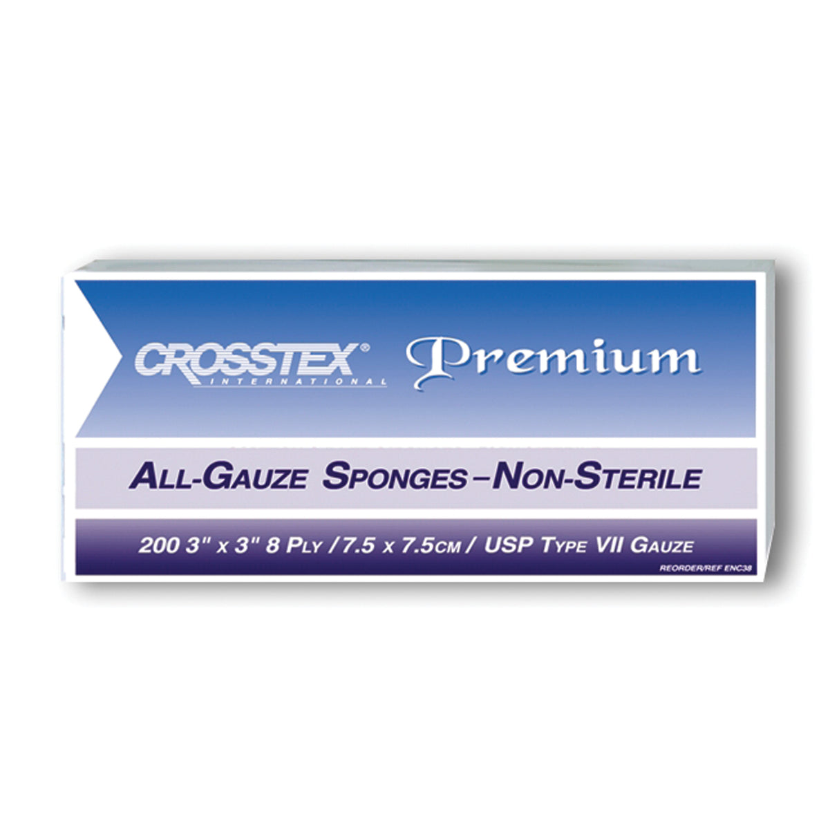 CROSSTEX ALL GAUZE PREMIUM NON-STERILE SPONGES - ENC38