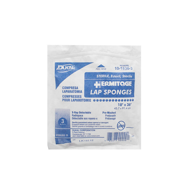 DUKAL LAPAROTOMY SPONGES - 10-1836-3