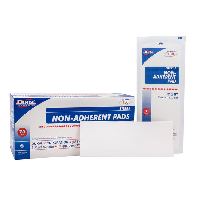 DUKAL NON-ADHERENT PADS - 138