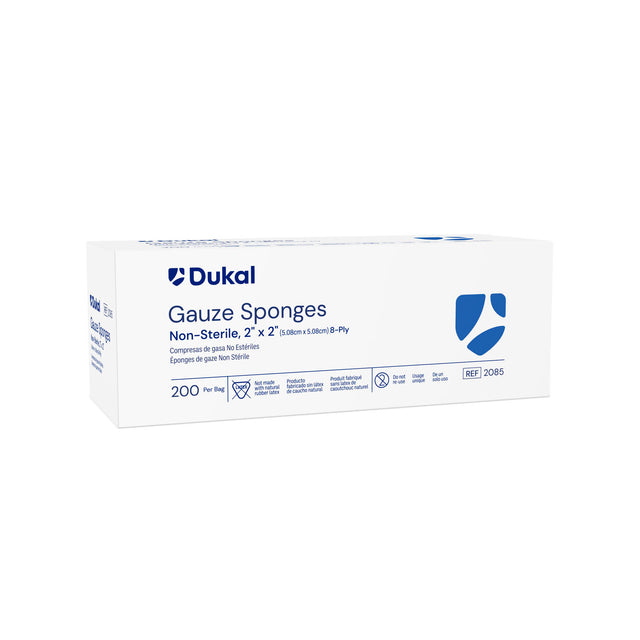 DUKAL WOVEN COTTON GAUZE SPONGES - 2085