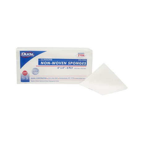 DUKAL CLINISORB NON-WOVEN SPONGES - 2104