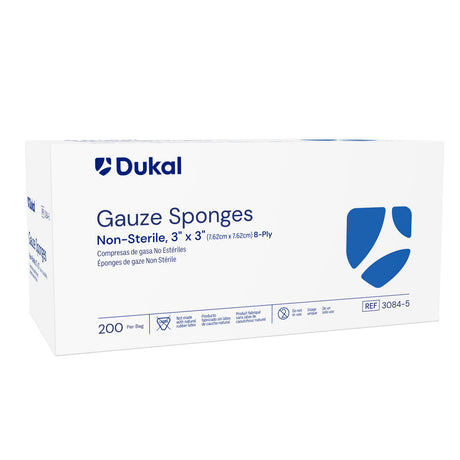 DUKAL WOVEN COTTON GAUZE SPONGES - 3084