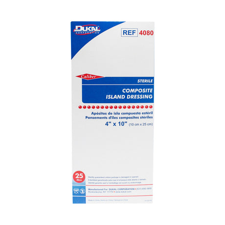 DUKAL COMPOSITE ISLAND DRESSINGS - 4080