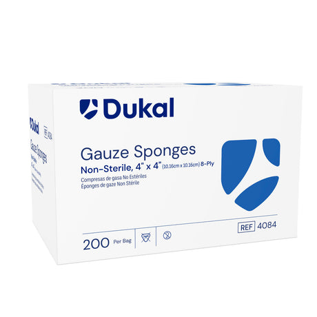 DUKAL WOVEN COTTON GAUZE SPONGES - 4084