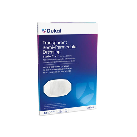 DUKAL TRANSPARENT SEMI-PERMEABLE DRESSINGS - 4152