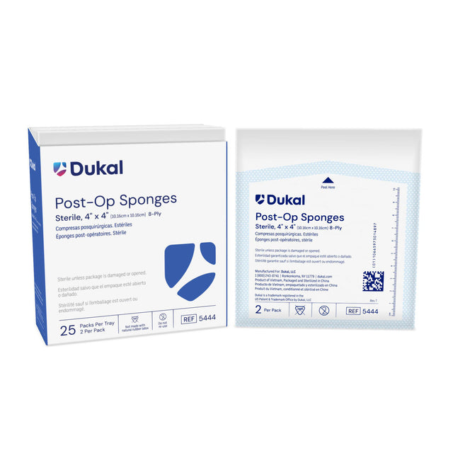 DUKAL POST-OP SPONGES - 5444