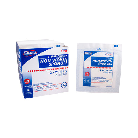 DUKAL PREMIUM NON-WOVEN SPONGES - 7224P