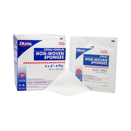 DUKAL PREMIUM NON-WOVEN SPONGES - 7444P