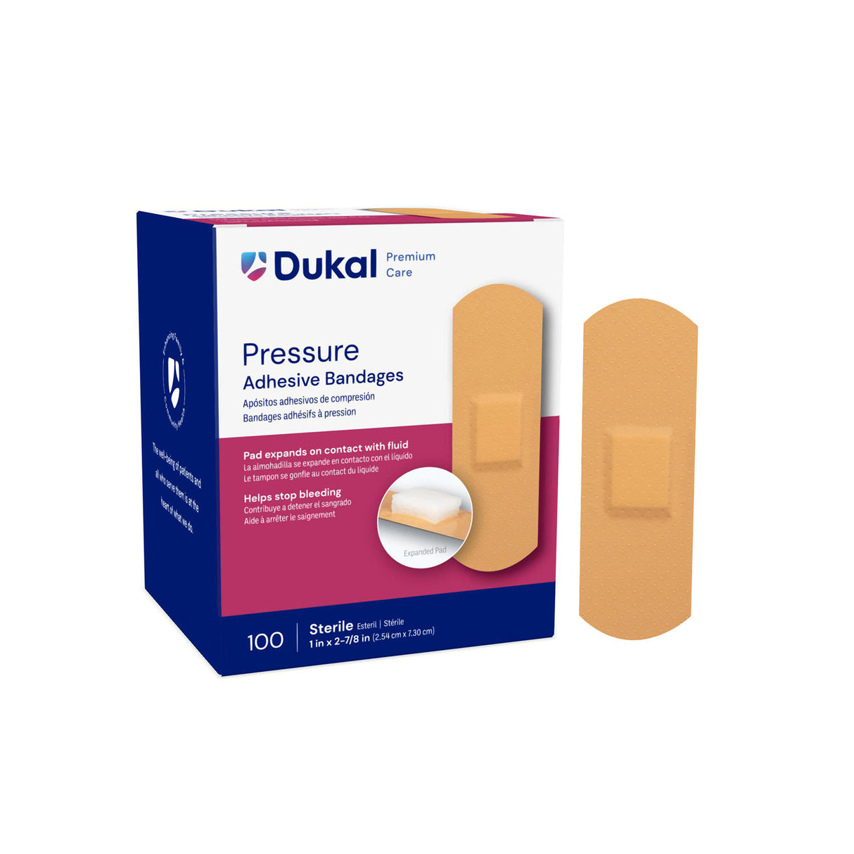 DUKAL PRESSURE ADHESIVE BANDAGES - 7620
