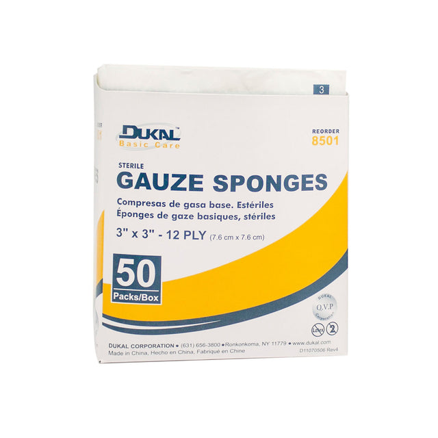 DUKAL BASIC GAUZE SPONGES - 8501