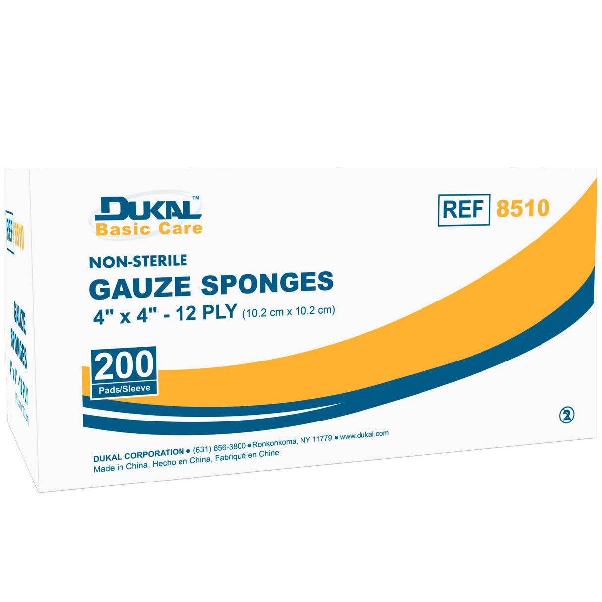 DUKAL BASIC GAUZE SPONGES - 8510