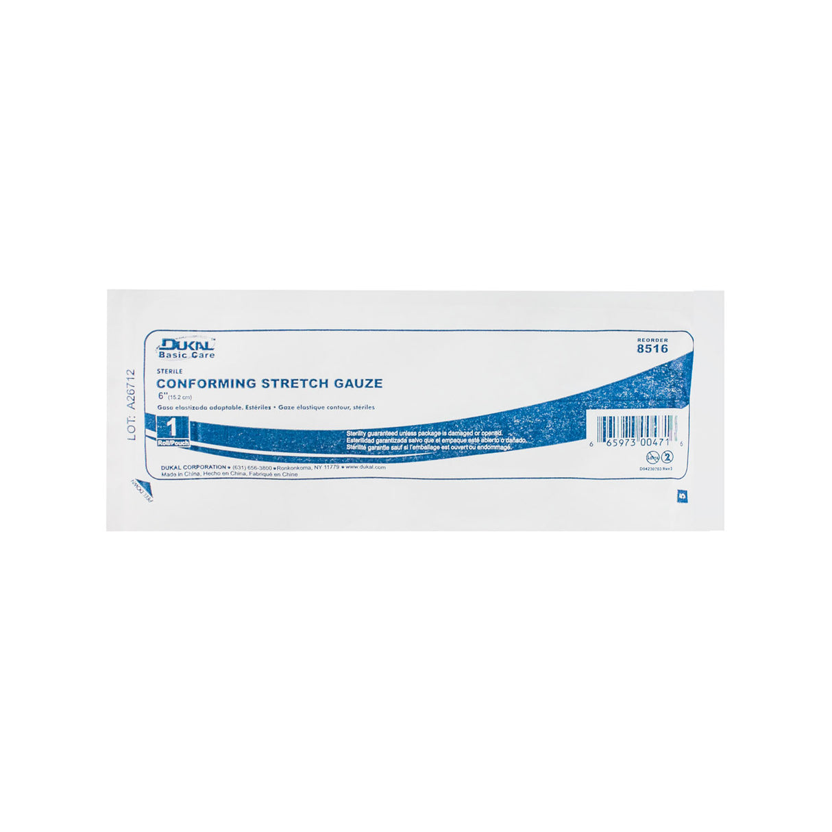 DUKAL BASIC CONFORMING STRETCH GAUZE - 8516