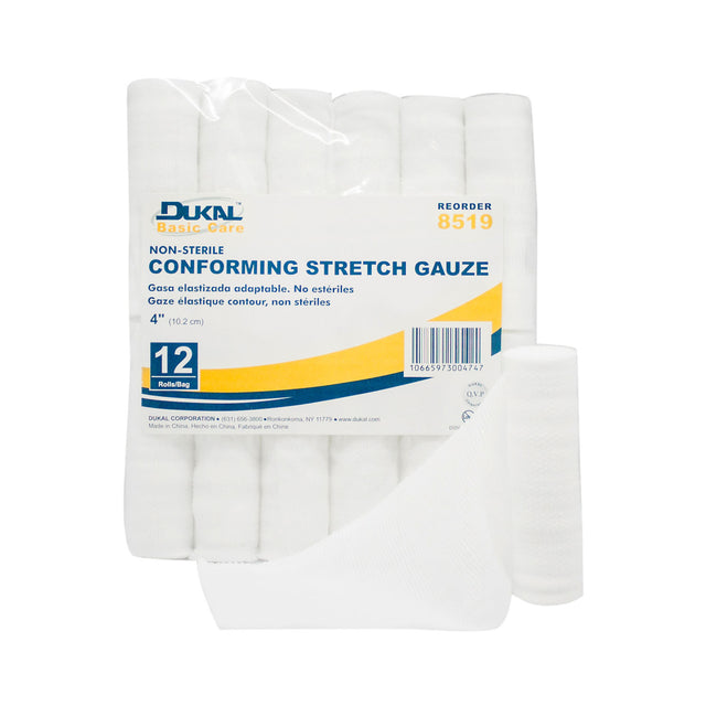 DUKAL BASIC CONFORMING STRETCH GAUZE - 8519