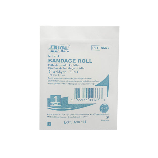 DUKAL BASIC CARE BANDAGE ROLL - 8643