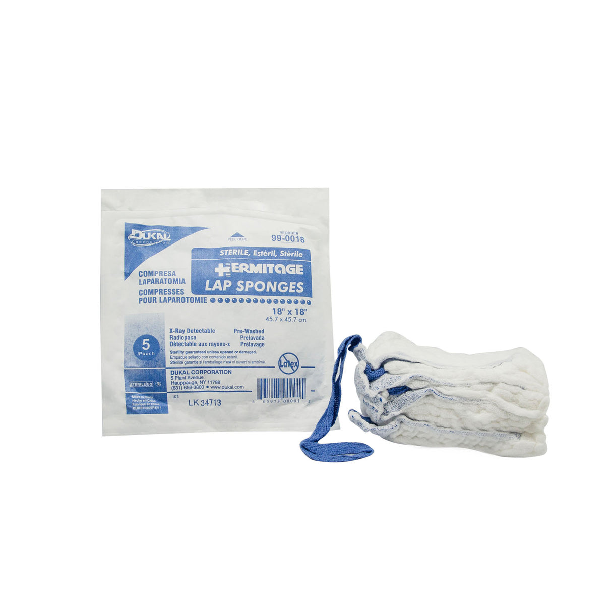 DUKAL LAPAROTOMY SPONGES - 99-0018