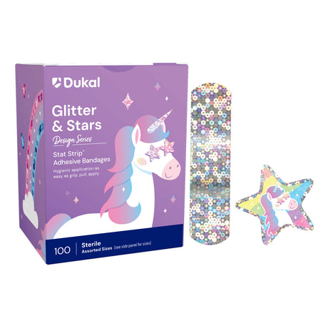 DUKAL CHILDREN‘S CHARACTER ADHESIVE BANDAGES - GLIAST100