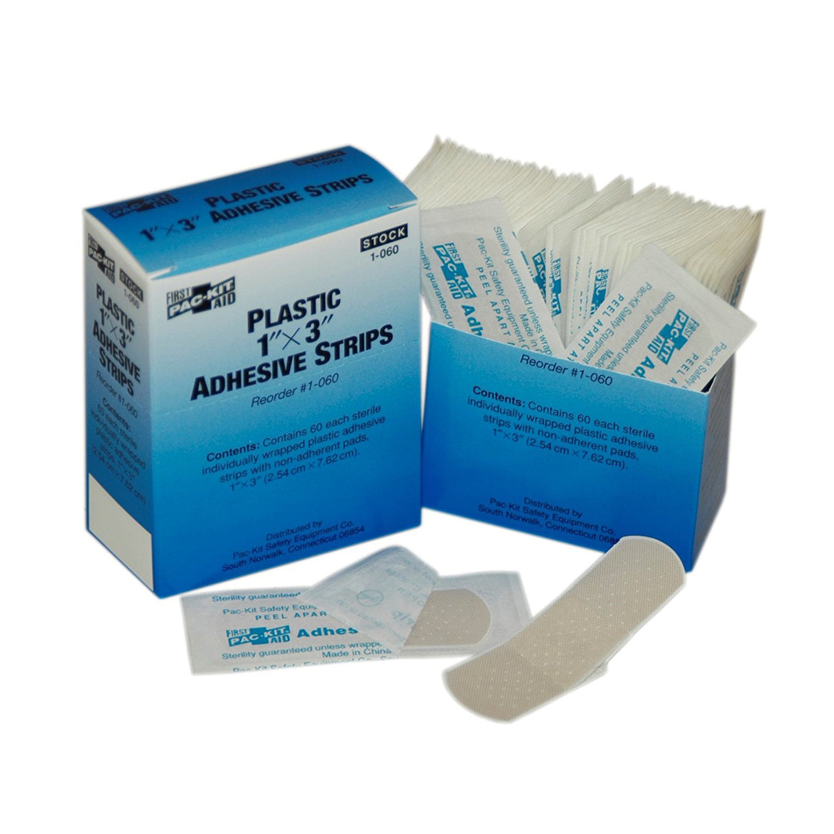 FIRST AID ONLY/ACME UNITED ADHESIVE BANDAGES & STRIPS - 1-060