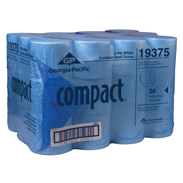 GEORGIA-PACIFIC COMPACT® CORELESS BATHROOM TISSUE - 19375