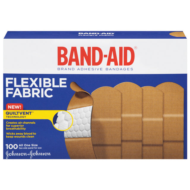 KENVUE BAND-AID® FLEXIBLE FABRIC ADHESIVE BANDAGES - 004444