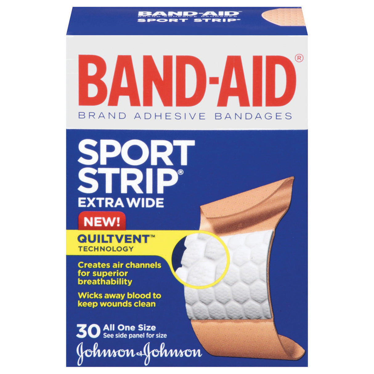 KENVUE BAND-AID® SPORT STRIP® ADHESIVE BANDAGES - 004723