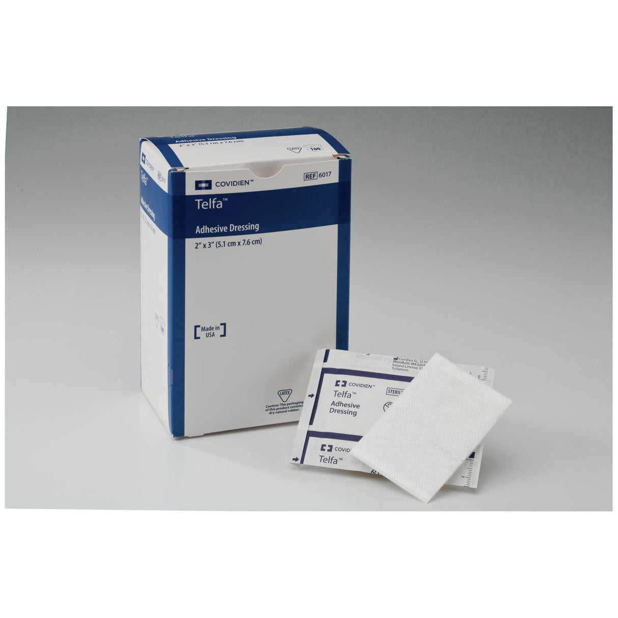 CARDINAL HEALTH TELFA OUCHLESS ADHESIVE DRESSINGS - 7643