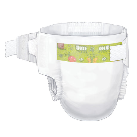 CARDINAL HEALTH CURITY™ BABY DIAPER - 80008A-