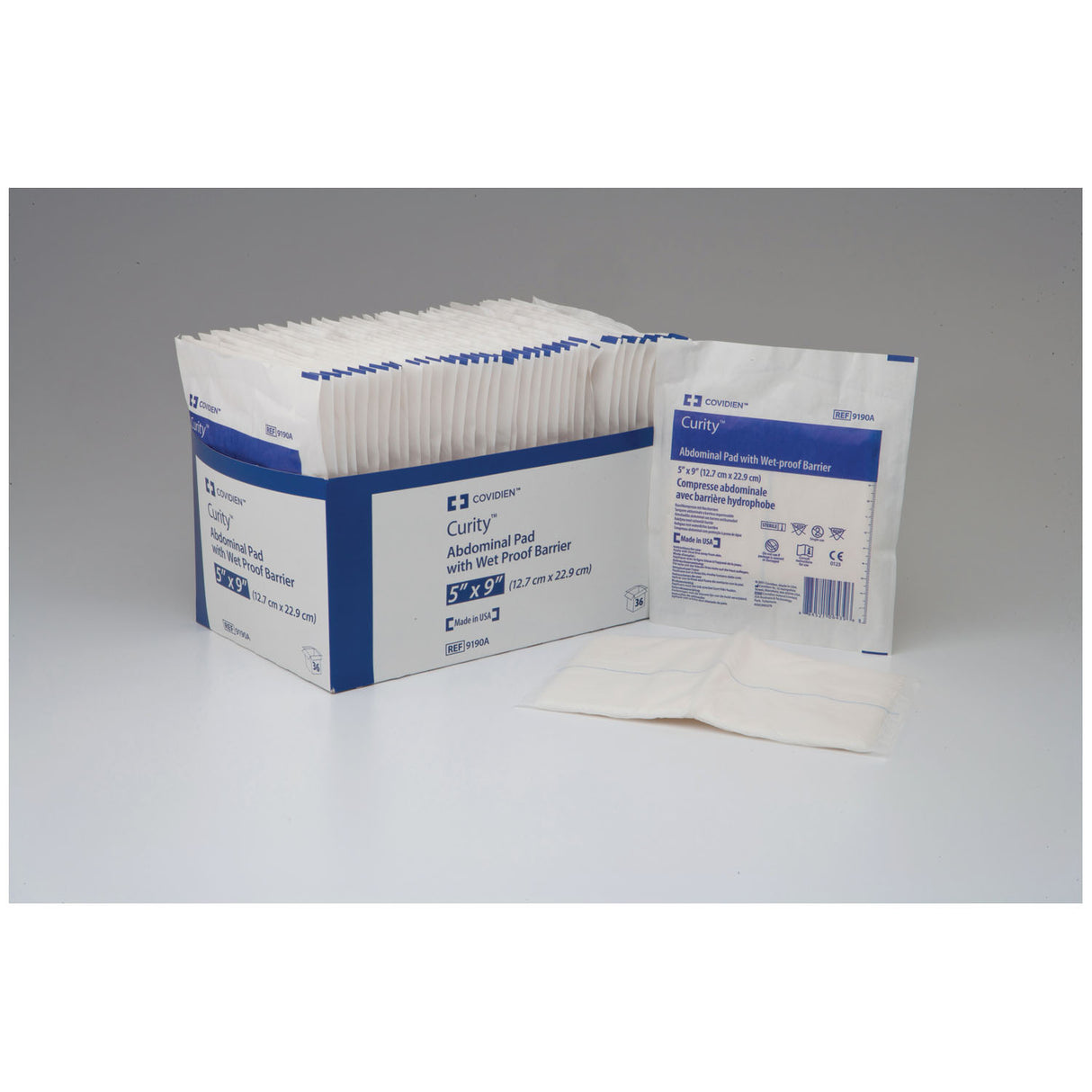 CARDINAL HEALTH CURITY™ ABDOMINAL PADS - 8192A