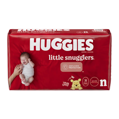 KIMBERLY-CLARK HUGGIES® LITTLE SNUGGLERS DIAPERS - 49694