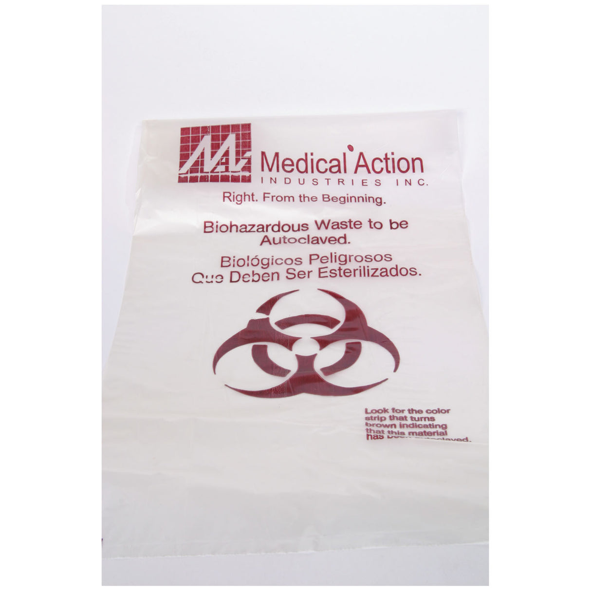 MEDEGEN SAF-T-SURE® AUTOCLAVABLE DECONTAMINATION BAGS - 8-250