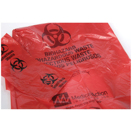 MEDEGEN INFECTIOUS WASTE BAGS - F116