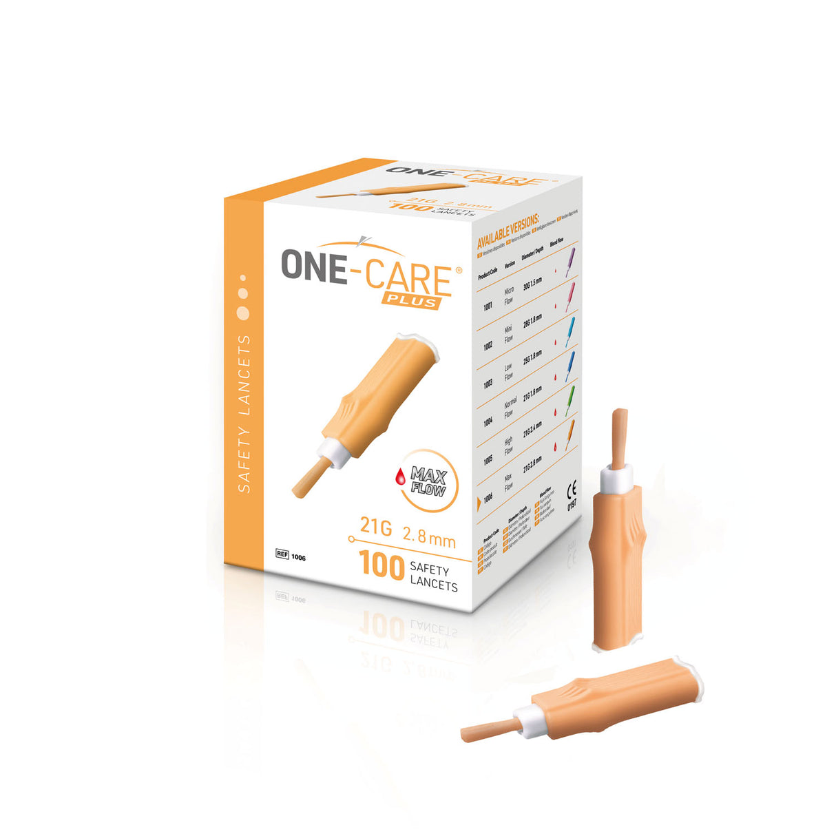 MEDIVENA ONE-CARE® PLUS SAFETY LANCETS - 1006