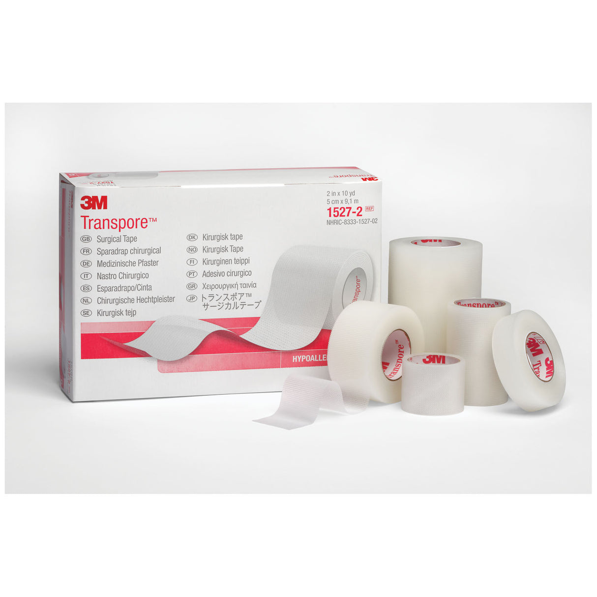 SOLVENTUM TRANSPORE™ SURGICAL TAPE - 1527-0