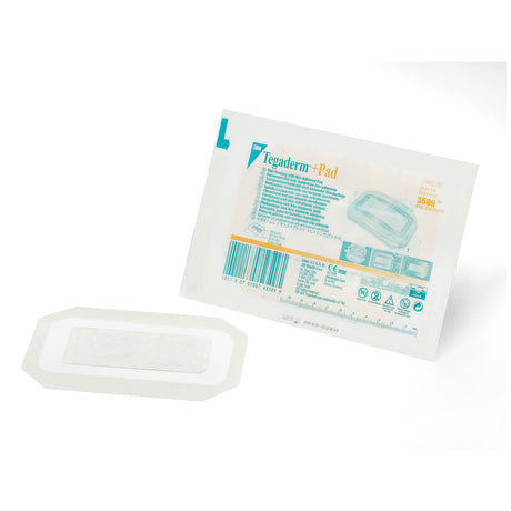 SOLVENTUM TEGADERM™ + PAD FILM DRESSING WITH NON-ADHERENT PAD - 3589