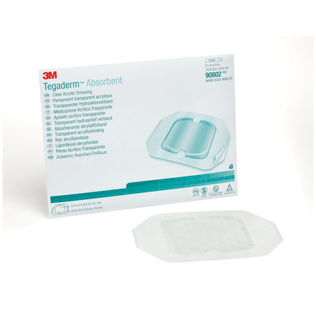 SOLVENTUM TEGADERM™ ABSORBENT CLEAR ACRYLIC DRESSINGS - 90802