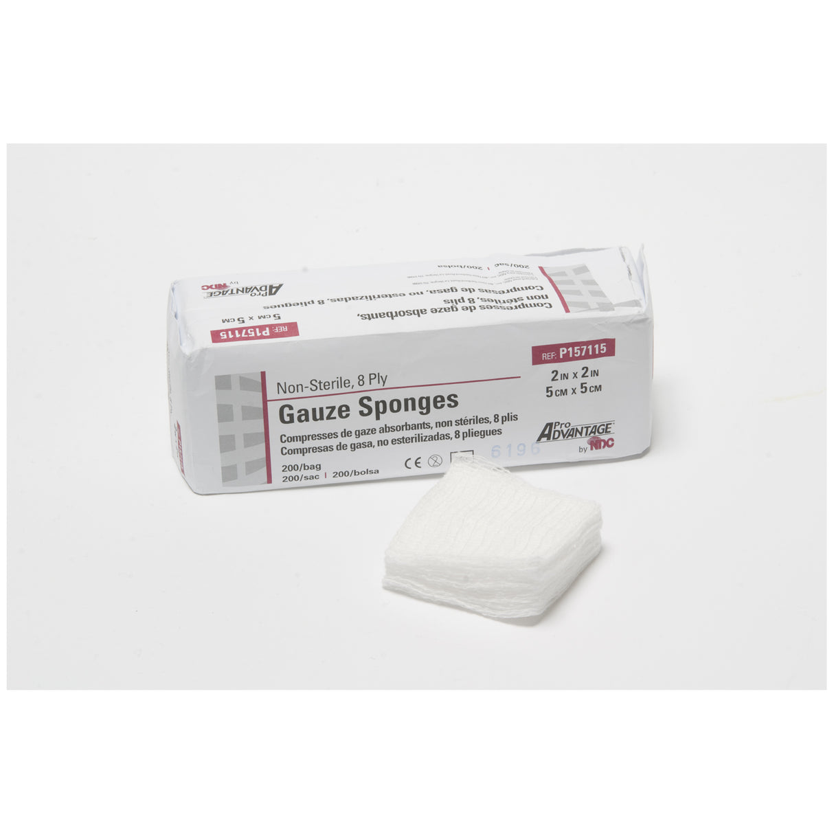 PRO ADVANTAGE® GAUZE SPONGES - NON-STERILE - P157115