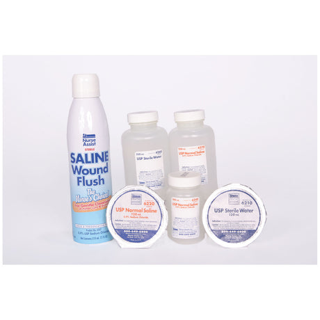 NURSE ASSIST STERICARE SALINE & WATER - 6507