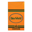 NEW WORLD IMPORTS CRAYONS & COLORING BOOK - CR6