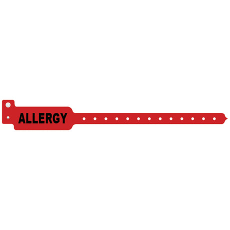 MEDICAL ID SOLUTIONS TRI-LAMINATE ALERT WRISTBANDS - 3104A