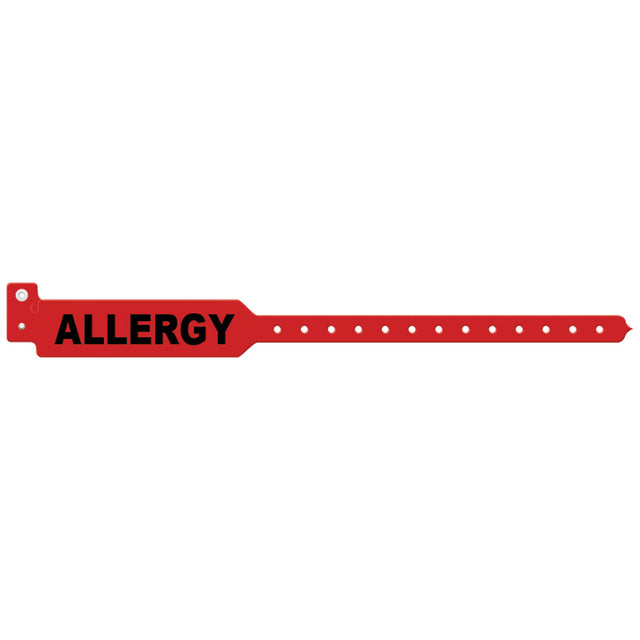 MEDICAL ID SOLUTIONS TRI-LAMINATE ALERT WRISTBANDS - 3204A